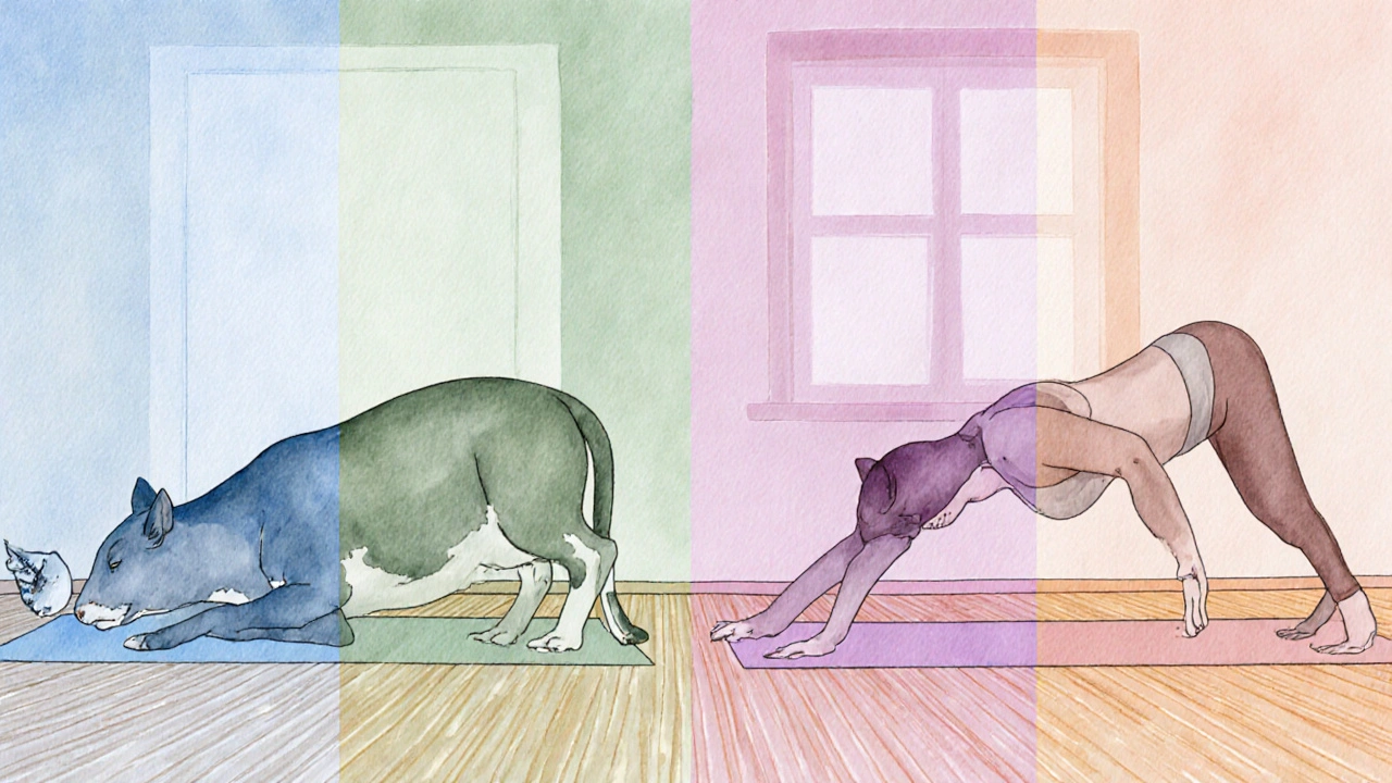 Key yoga poses for Cramp Relief