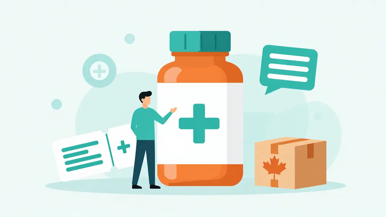 Conceptual layout of bulk pricing, discount coupons, and mail-order pharmacy options.