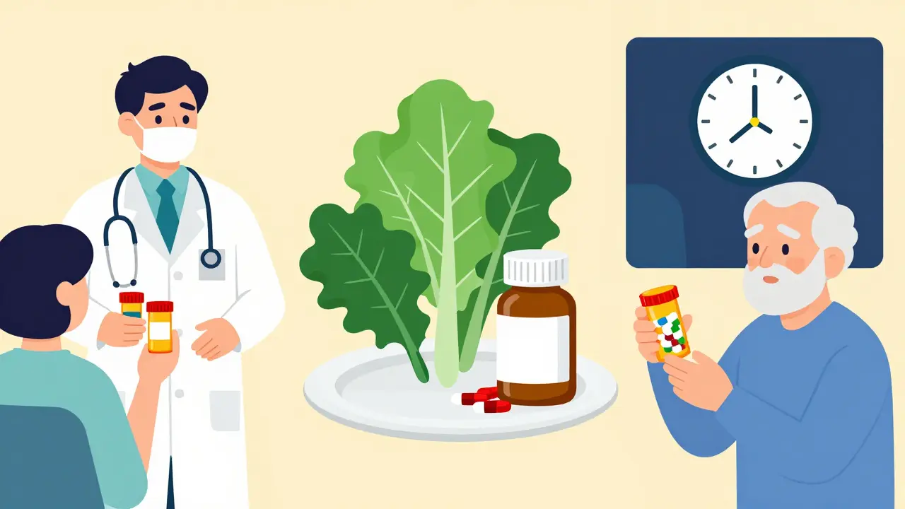 Illustration showing medication errors, food interactions, and overdose risks