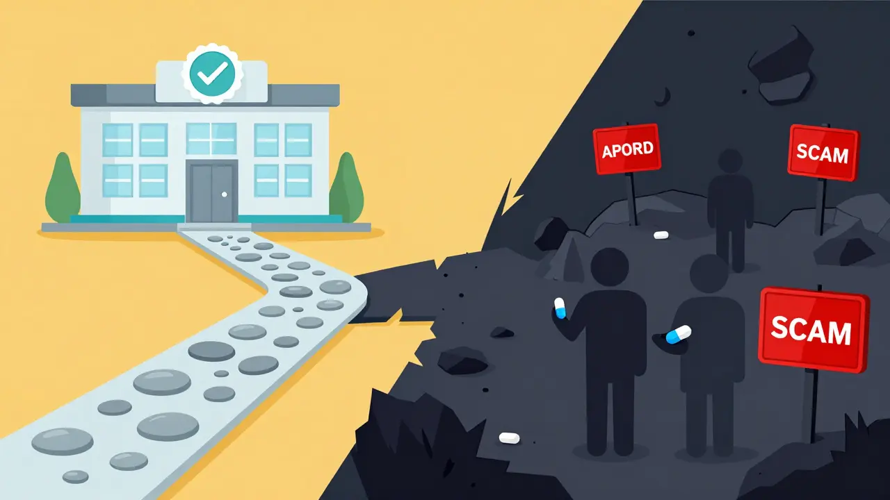 Visual guide to spotting illegal online pharmacies