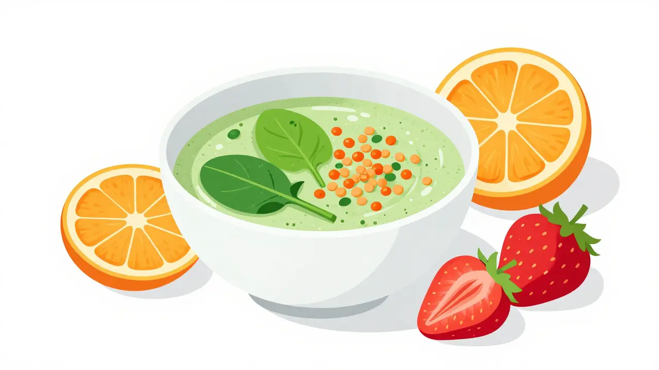 Vitamin C and Iron: Enhancing Absorption While Separating from Other Drugs
