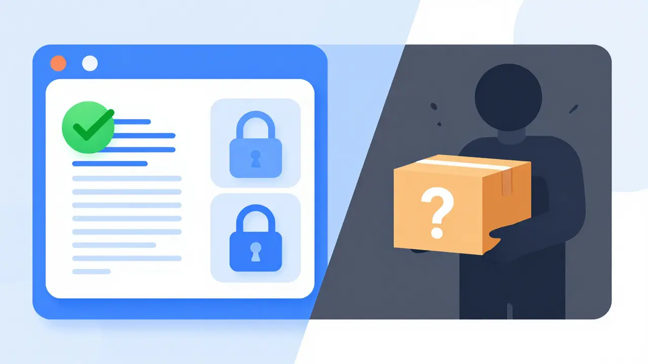 Comparison of safe licensed pharmacy vs risky online vendor